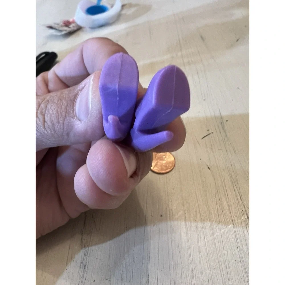 Barbie Vintage 90's Era‎ T-Strapped Purple Heels